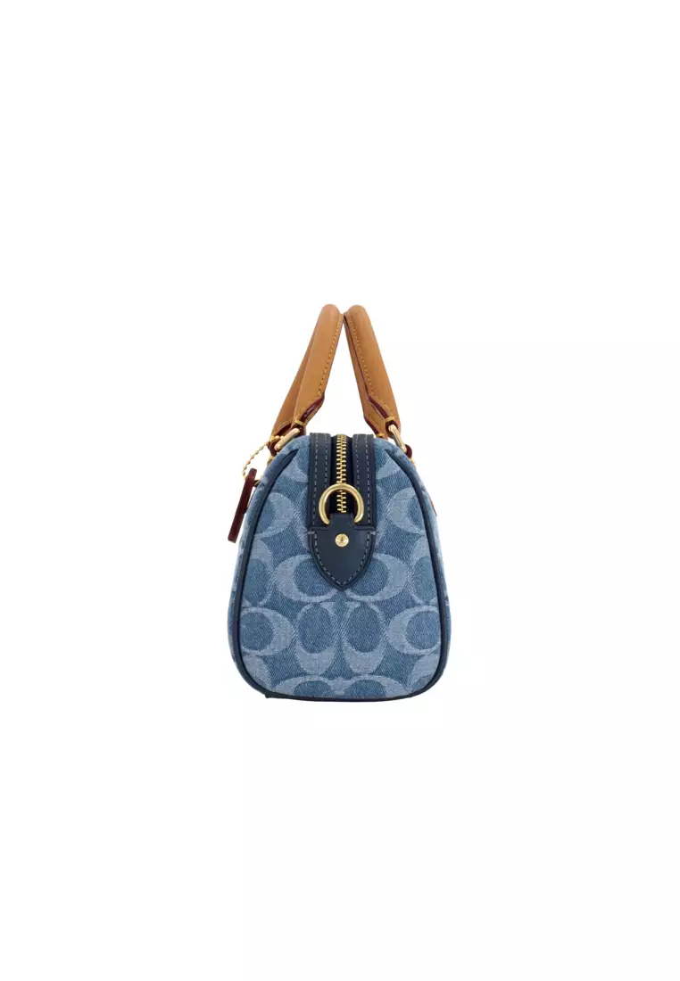 Rowan 18 Women's Shoulder Bag Indigo in Blue