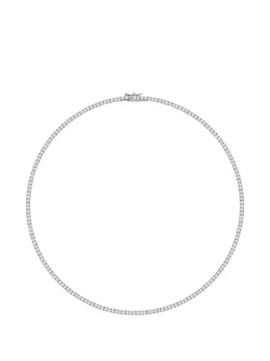 Nialaya Jewelry mini Tennis cubic-zirconia choker necklace