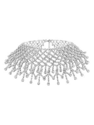 HZMER JEWELLERY crystal-embellished necklace