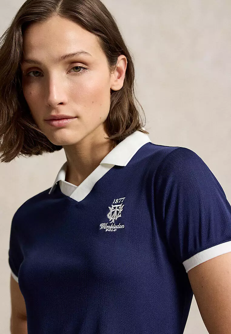 Polo Ralph Lauren-Wimbledon Mesh Cricket Polo Shirt