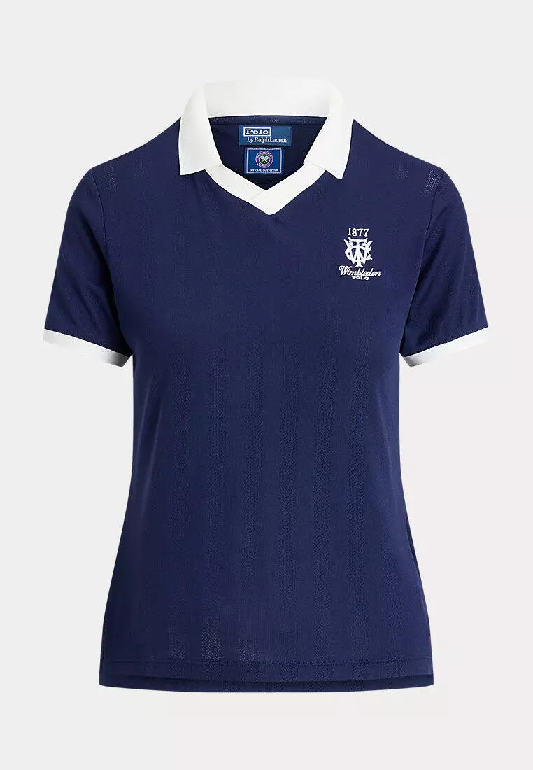 Polo Ralph Lauren-Wimbledon Mesh Cricket Polo Shirt