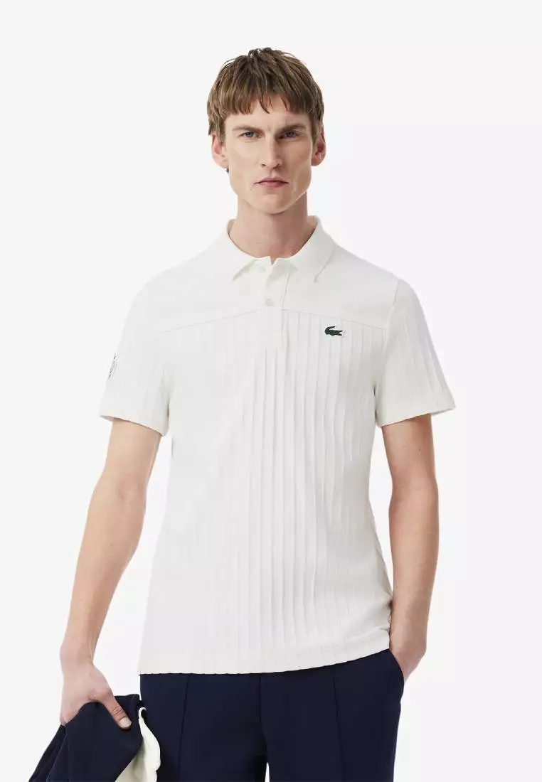 Lacoste-Ultra Dry Badge Accent Tennis Heritage Polo Shirt