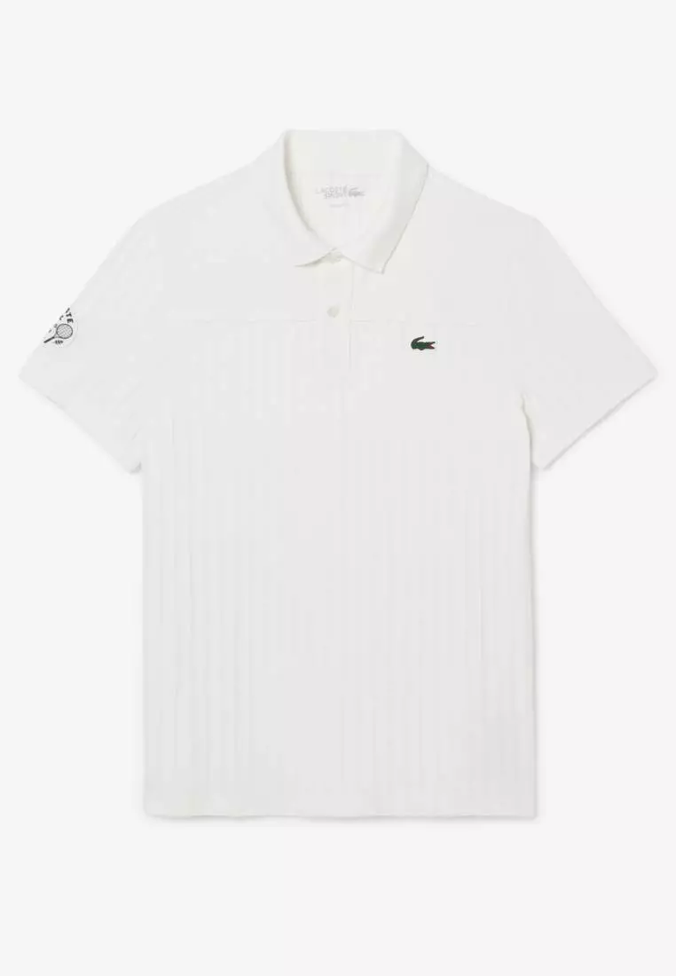 Lacoste-Ultra Dry Badge Accent Tennis Heritage Polo Shirt