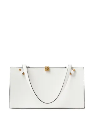 Versace-Severine leather tote bag