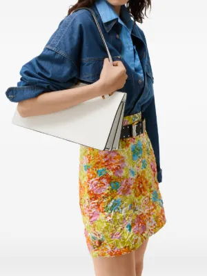 Versace-Severine leather tote bag